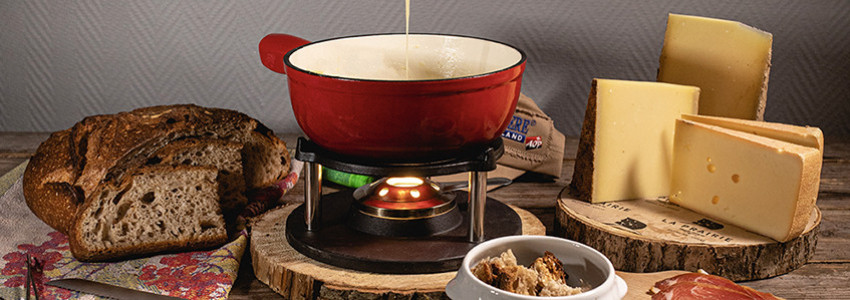 Les Plateaux Raclette et Fondue