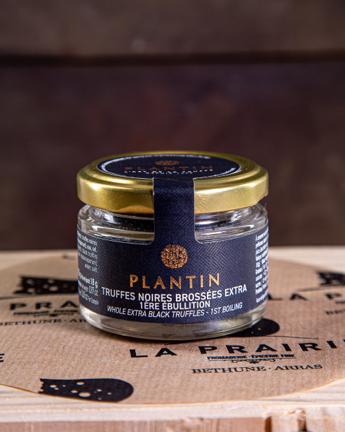 Plantin - Truffes noires brossées extra