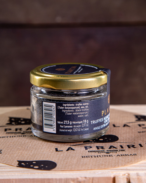Plantin - Truffes noires brossées extra