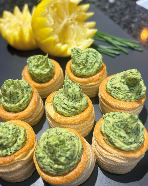 Mini bouchées aux escargots - 6 pièces 