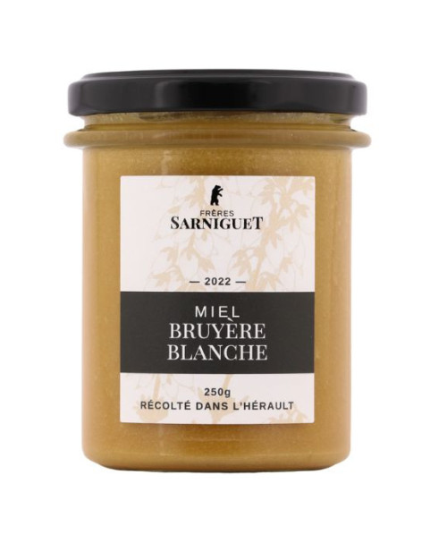 miel bruyère blanche - Frères Sarniguet 250 gr 