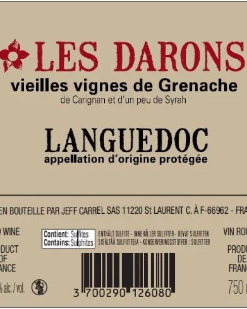 Les Darons by Jeff Carrel AOP