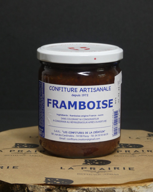 Confiture artisanale Framboise 