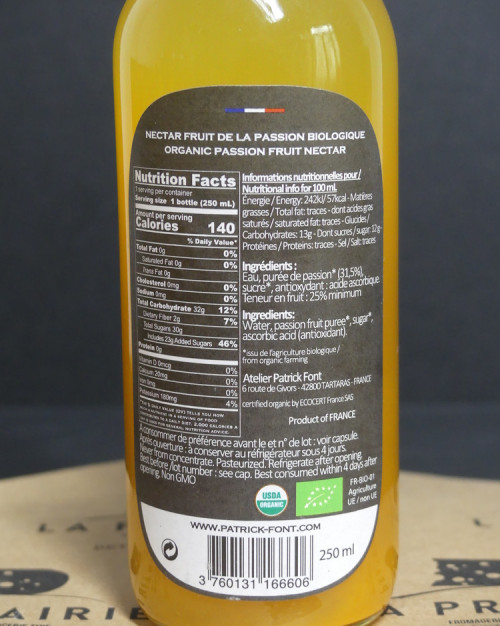 Patrick Font Nectar Passion Bio 250 ml 