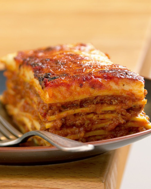 Lasagne Maison à la coupe