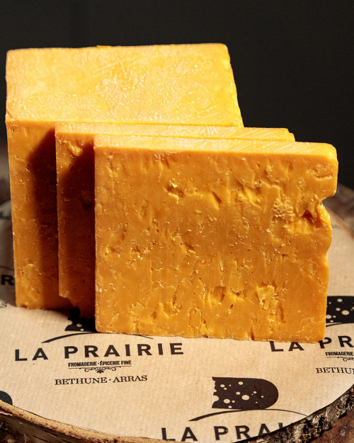cheddar artisanal fromagerie La Prairie Arras