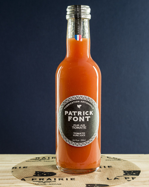 Pur jus tomate Patrick Font fromagerie La Prairie Arras