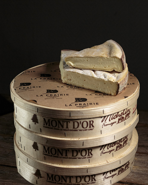 Mont d'Or à la coupe fromagerie La Prairie Arras