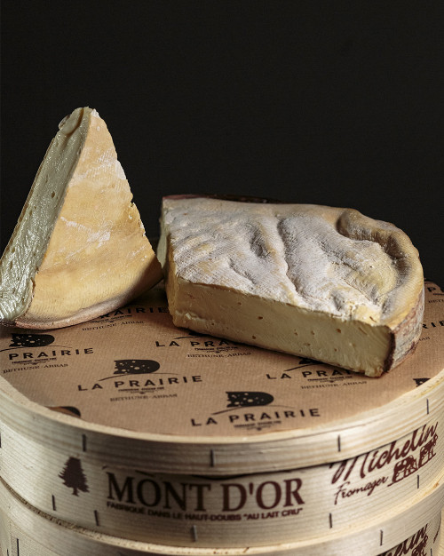 Mont d'Or à la coupe fromagerie La Prairie Arras