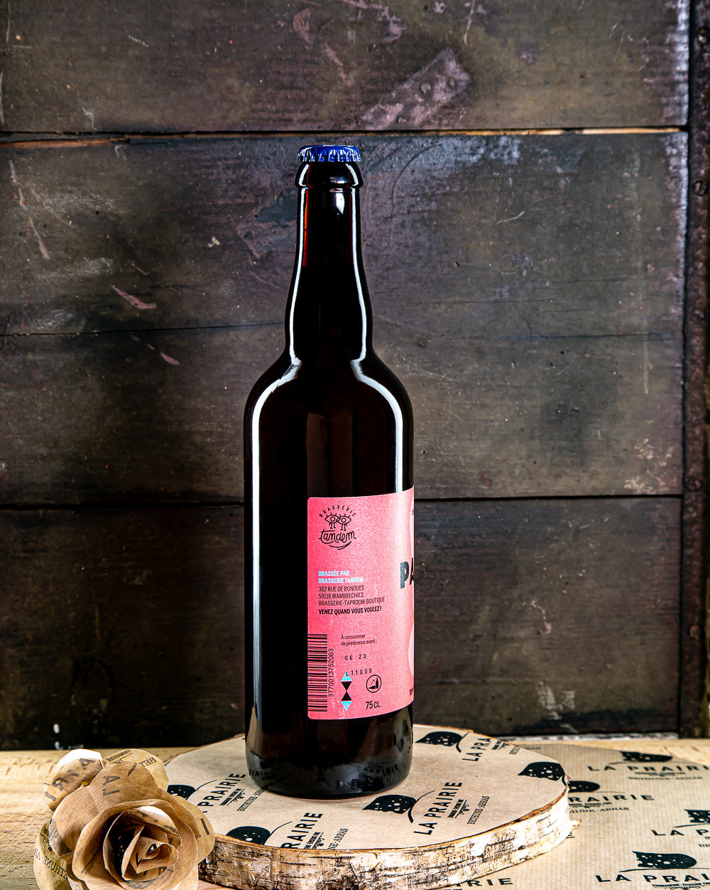 Pas cap 75cl - Bière blonde main image 1